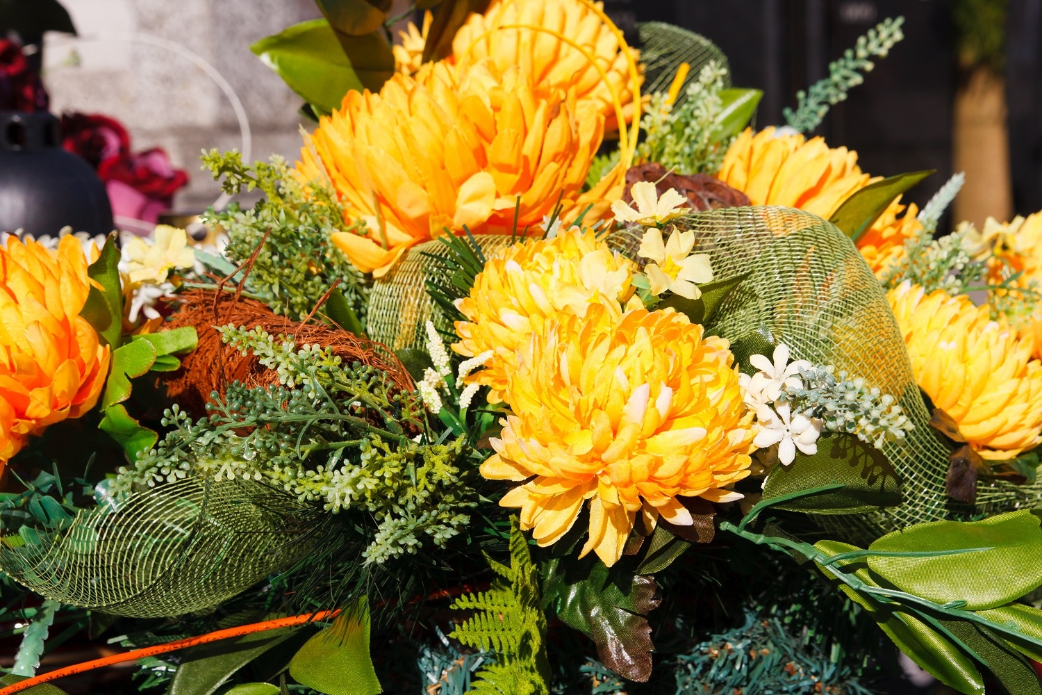 Fleurs de deuil
